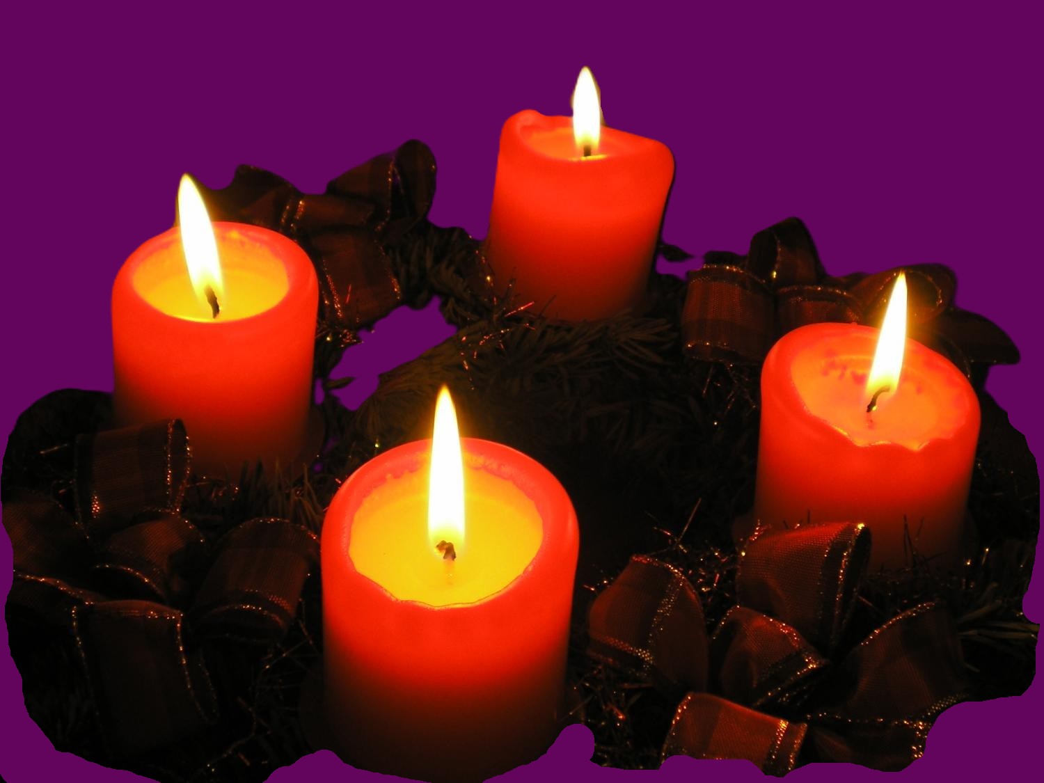 4. Advent-violett